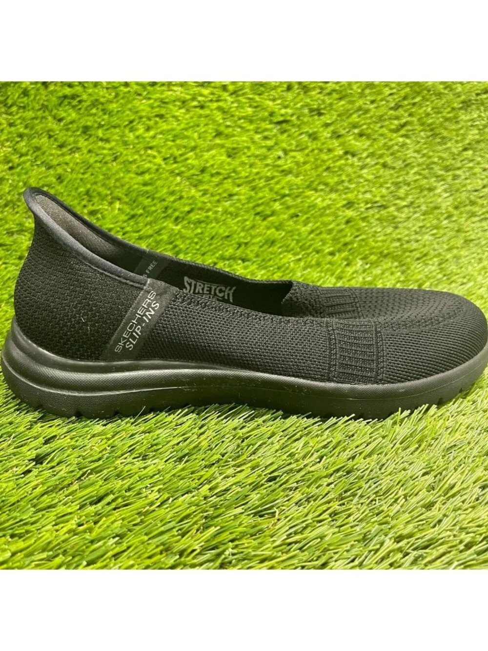 Skechers On-The-GO Flex Womens Size 7.5 Black Casual Walking Slip On Shoes